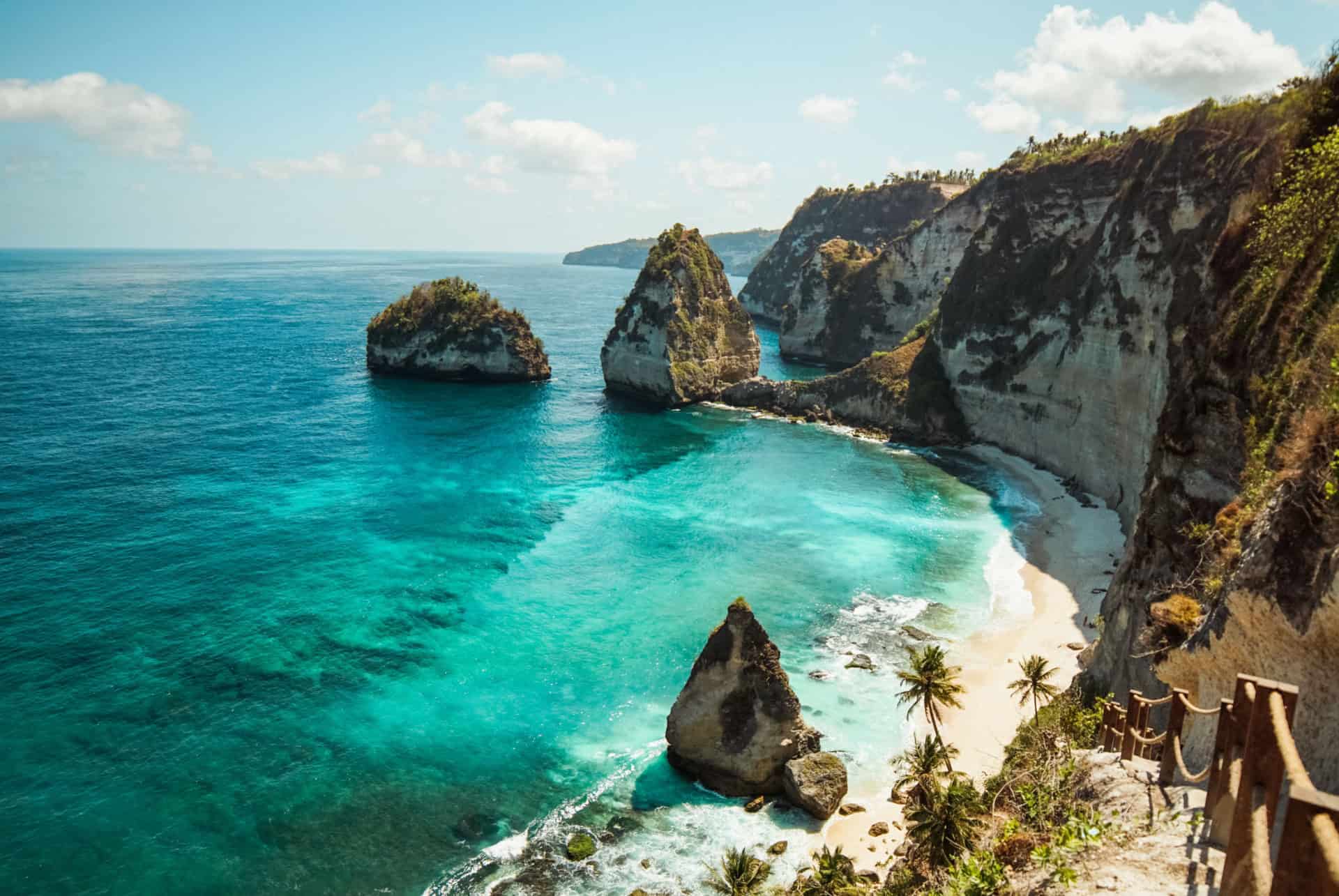 plage de diamants de Nusa Penida à Bali plage de diamants de Nusa Penida à Bali