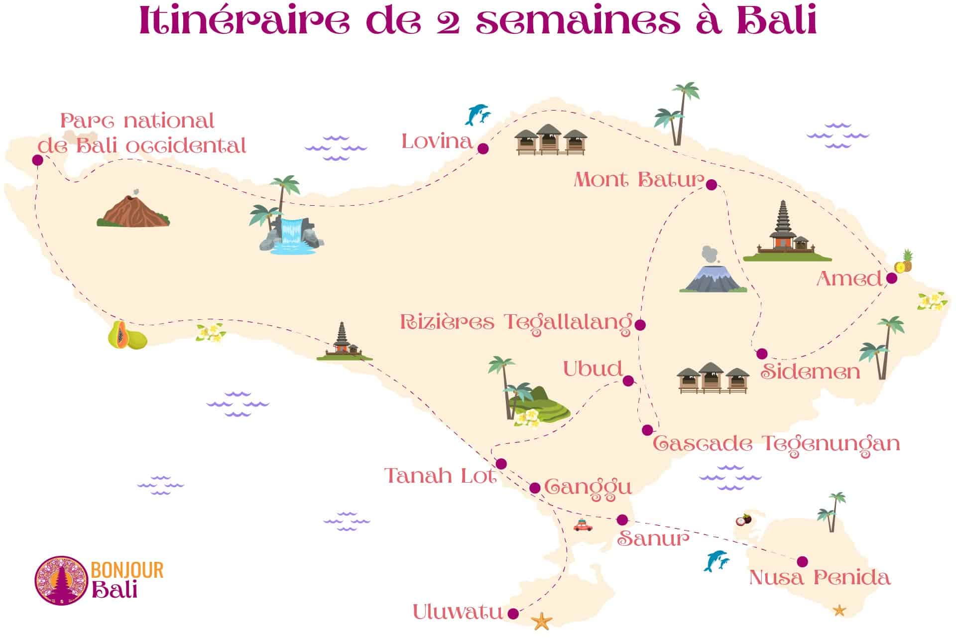 map 2 semaines
