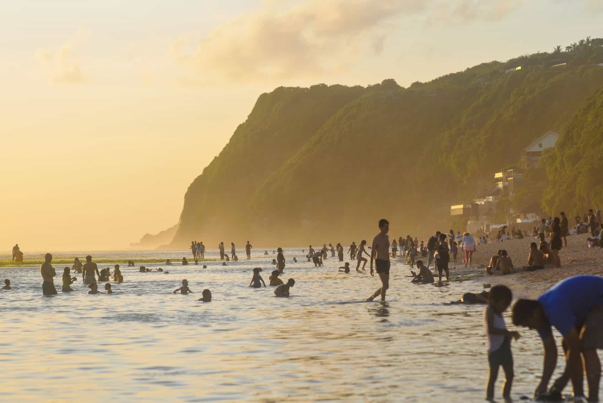 affluence touristique bali janvier