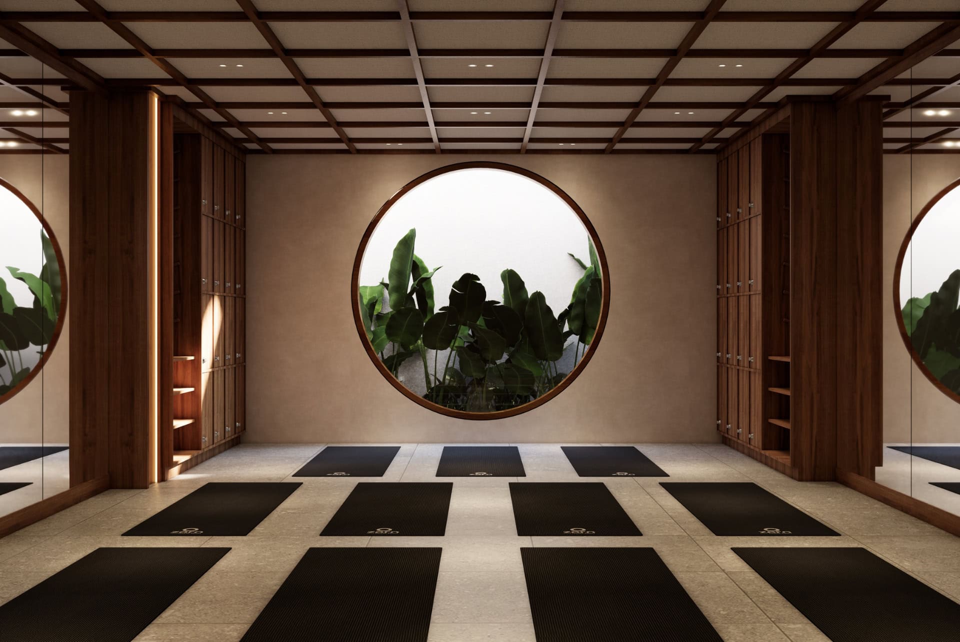 retraite dans un yoga lodge
