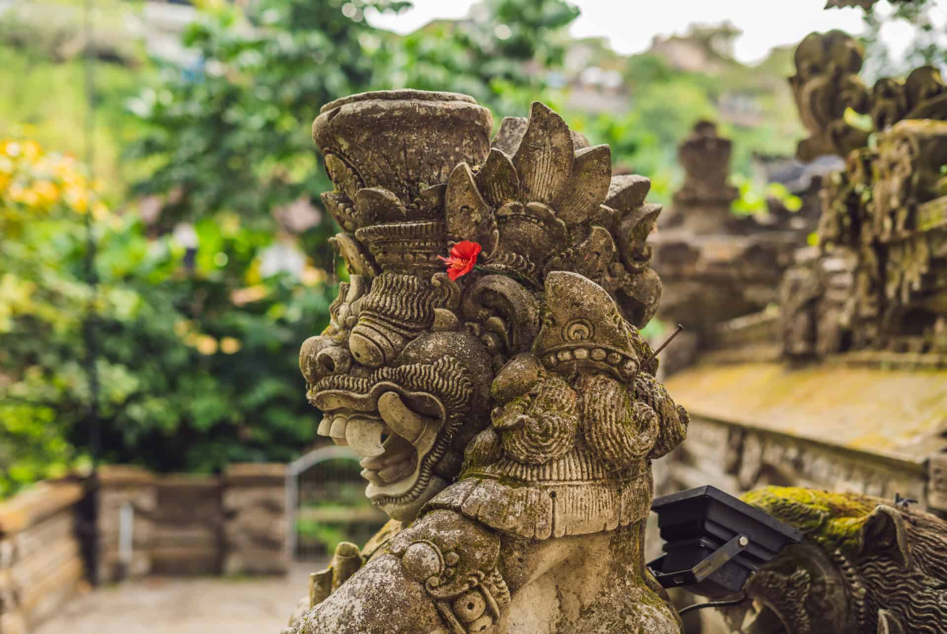barong sculpture temple barong sculpture temple