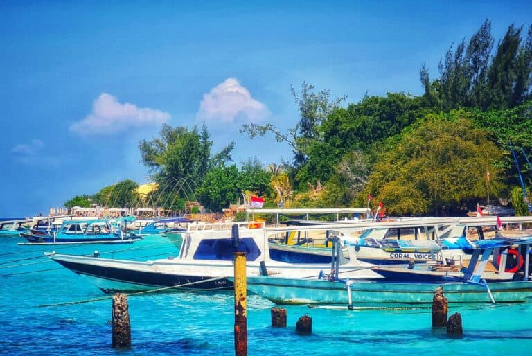 Transfert simple en bateau vers Gili Trawangan