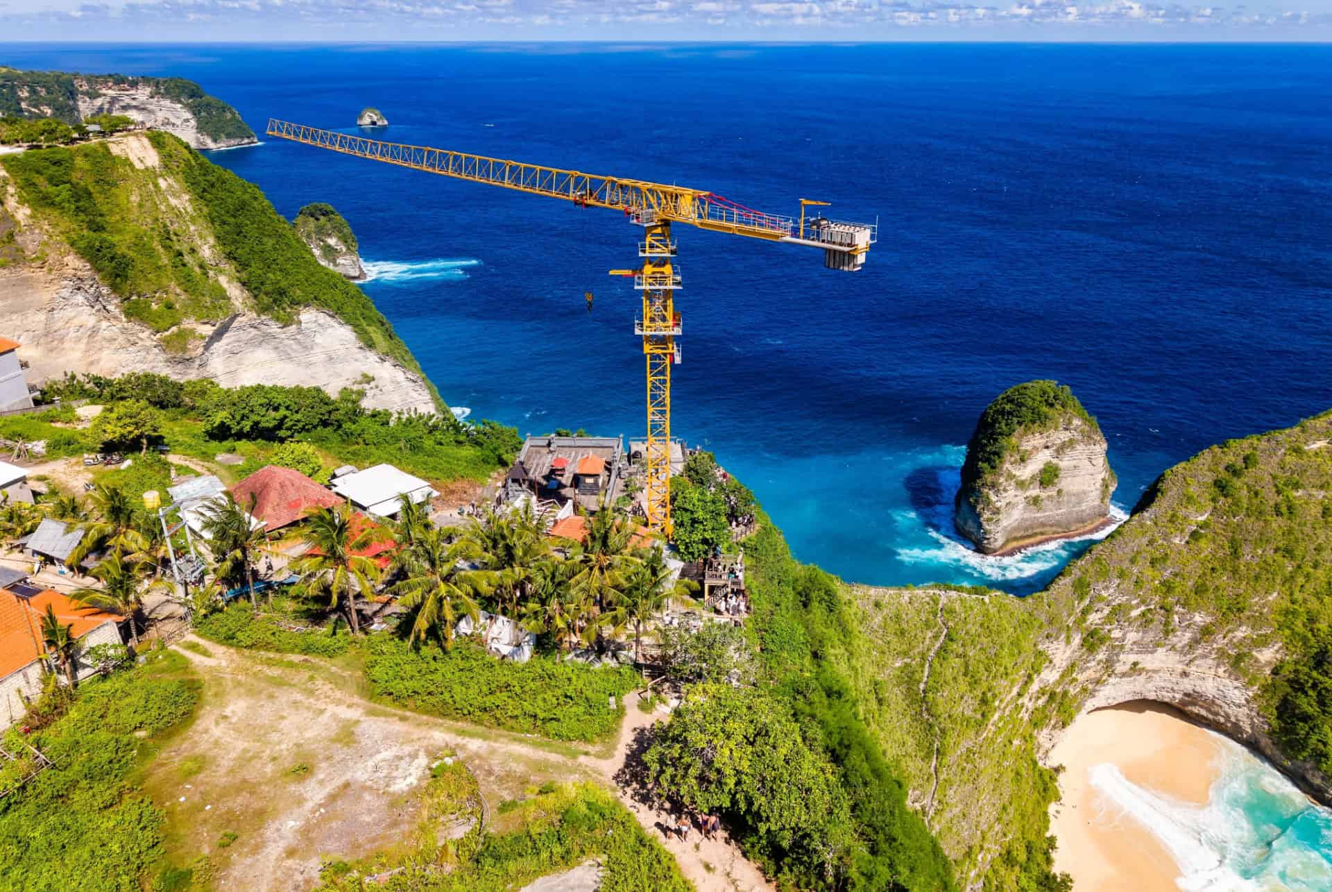 kelingking beach travaux kelingking beach travaux